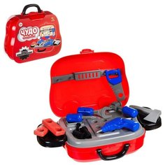 Игровой набор ABtoys Чудо-чемоданчик на колесиках Набор инструментов