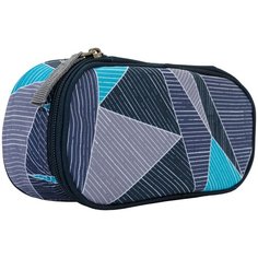 Пенал Seventeen Геометрия SVHB-RTQ-301C вместительный с одним отделением на молнии,