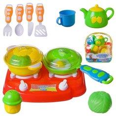 Помогаю маме ABtoys Набор посуды в сумочке