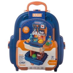 Чемоданчик-ранец Junfa "Кухня юного шеф-повара"