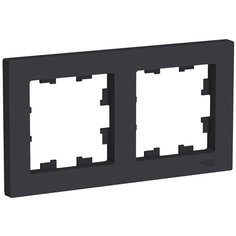 Рамка AtlasDesign 2-ая, универсальная (карбон) Schneider Electric