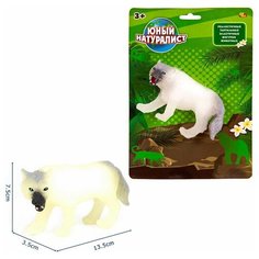 ABtoys (АБтойс) Фигурка Юный натуралист Полярная лиса