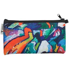 Пенал Третьяковская галерея TGHB-UT1-049N Кандинский - Импровизация 7, неопреновый на молнии,для девочек. Seventeen