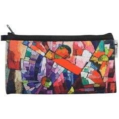 Пенал Третьяковская галерея TGHB-UT4-049N Лентулов - Астры, неопреновый на молнии, для девочек. Seventeen