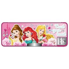 Пенал Princess PRDB-US1-119281,с точилками, для девочек. Seventeen
