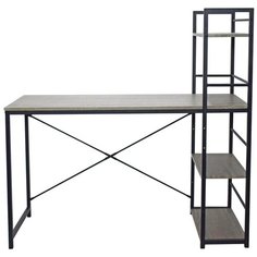 Письменный стол Brabix Loft CD-005, ШхГ: 120х52 см, цвет: дуб антик