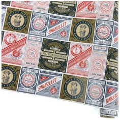 Набор 10 листов бумага Veld co 117983 глянцевая, лэйблы