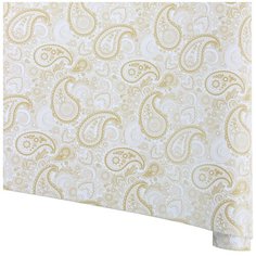 Набор 10 листов бумага Veld co 117980 глянцевая, золотой пейсли