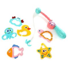 Игрушка для ванной Huatai С удочкой 82607 разноцветный