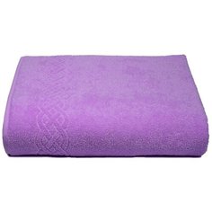 Простынь махровая Plait - 200х220 см - Цвет 133 - фиолетовый, ДМ- Люкс