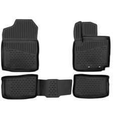 Element Коврики 3D в салон подходят для TOYOTA Probox(Ip)/Succed 2014-> Универсал, П. Р5дв, 4 шт. (полиуретан)