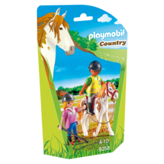 Набор с элементами конструктора Playmobil Country 9258 Инструктор наездников