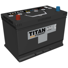 Аккумулятор TITAN ASIA STANDART 90 Ач, 740 А, (Прямая полярность)