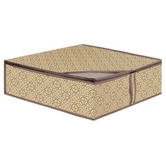 ГЕЛЕОС Кофр для хранения Миндаль 50 x 58 x 19 см бежевый