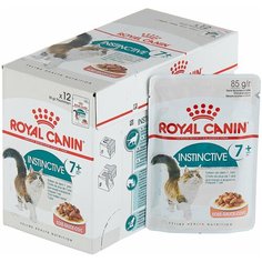 Влажный корм для кошек старше 7 лет Royal Canin Instinctive +7 85 гр х 12шт