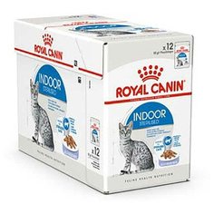 Влажный Корм Royal Canin Роял Канин Для Пожилых Домашних Стерилизованных Кошек Старше 7 Лет в Желе Indoor Sterilized 7+ Jelly 85 гр х 12шт