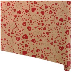 Набор 10 листов бумага Veld co 116271 крафт, биение сердца