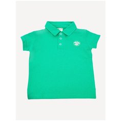 Поло ЁМАЁ, размер 98, изумруд
