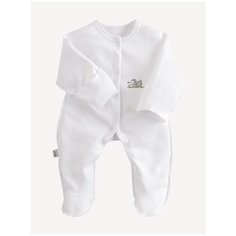 Комбинезон Наша мама, размер 62, белый