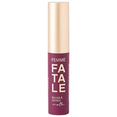 Vivienne Sabo жидкая матовая помада для губ Femme Fatale, оттенок 16 вишнёвый