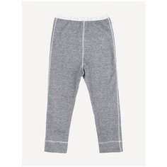 Брюки Наша мама размер 110, серый меланж