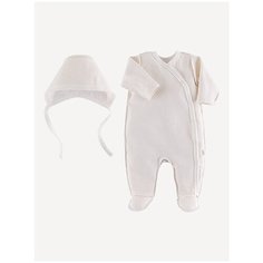 Комплект одежды Наша мама размер 62, молочный