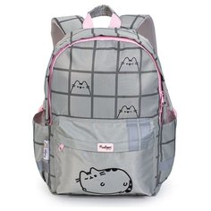 Рюкзак мягкий Pusheen PUIB-UT3-5022,с подвесным пеналом на карабине, для свободного времени, для девочек. Seventeen