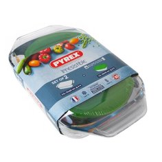 Набор посуды для запекания Pyrex Irresistible P407/215P, 2 шт.