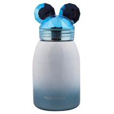 Термостакан Мышонок 17 см синий Эврика