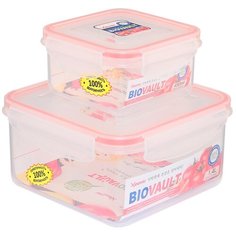 Xeonic Набор контейнеров 810778, красный/прозрачный