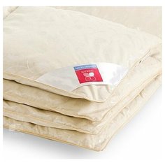 Одеяло кассетно пуховое легкое Камелия 200 х 220 см (Бежевый) Легкие сны