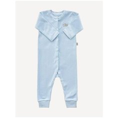 Комбинезон Наша мама, размер 68, голубой