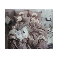 Постельное белье 2-спальное с европростыней Butterfly рис. 1685, поплин Делюкс, 2 наволочки 70х70 см