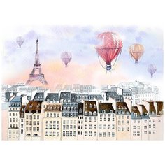 Фотообои Романтика Франции Модный Дом