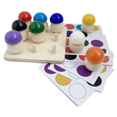 Сортер Эврилэнд Грибочки на подставке (EL7174)