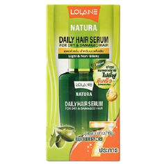 Натуральная сыворотка для волос восстанавливающая Lolane Natura Daily Hair Serum For Dry & Damaged Hair, 50 мл.