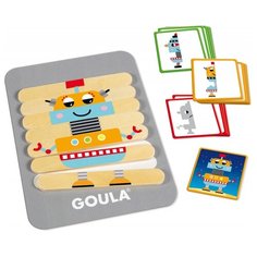 Головоломка Goula Robot Mix бежевый/оранжевый/голубой