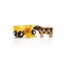 Brio Вагон с коровой