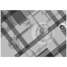 Фотообои Пересечение линий 2 Модный Дом