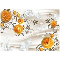 Фотообои Желтая выразительность Модный Дом