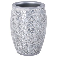 Стакан для зубных щеток Fixsen Snow FX-260-3, серебристый