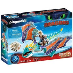 Playmobil Гонки на драконах: Астрид и Громильда