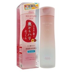 KOSE Moisture Mild Lotion Super Moist Интенсивно увлажняющий лосьон с гиалуроновой кислотой и коллагеном, 200мл.