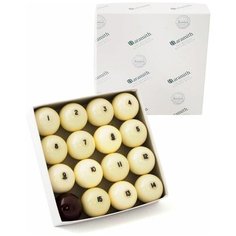 Комплект бильярдных шаров для русской пирамиды Aramith Standard 68 мм красный биток