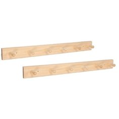 Вешалка 6 рожков бежевая (для бани(2 шт)) Банные штучки