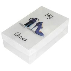 Коробка для хранения обуви Рыжий кот, 30 х 18 х 10 см, 1 шт