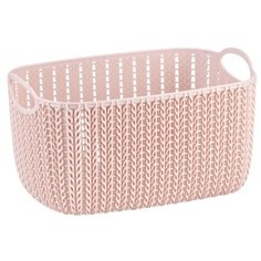 Корзина 4 литра 13х17х24см пластик чайная роза Idea (М Пластика)