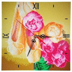 Алмазная мозаика Color Kit часы Нежность 30х30 7303004P