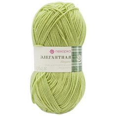 Пряжа Пехорка Элегантная, 100 % мериносовая шерсть, 100 г, 250 м, 10 шт., 342-св.горох