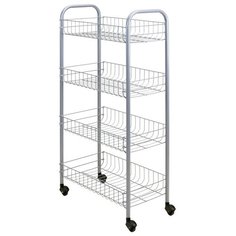 Этажерка для ванной 4 яруса (белая) Metaltex